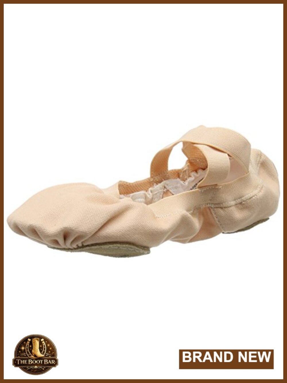Canvas Split Sole Ballet Dance Shoes Elastic Pro